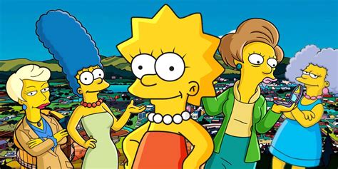 the simpsons female characters